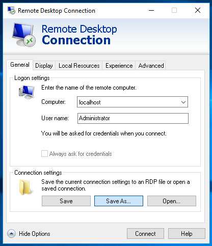 Microsoft remote desktop save password group policy