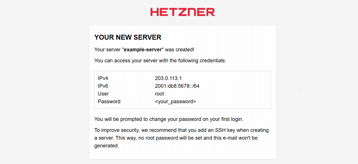 FAQ - Hetzner Docs