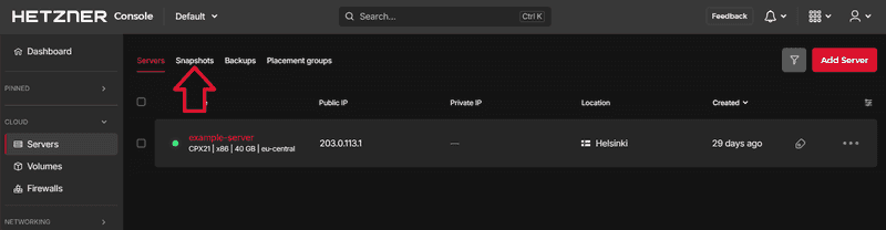 add-snapshot
