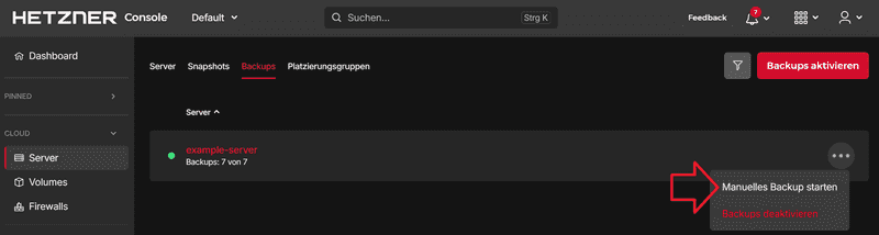 backup-manually