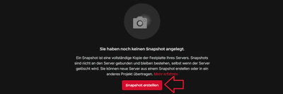 Snapshot erstellen - Hetzner Docs