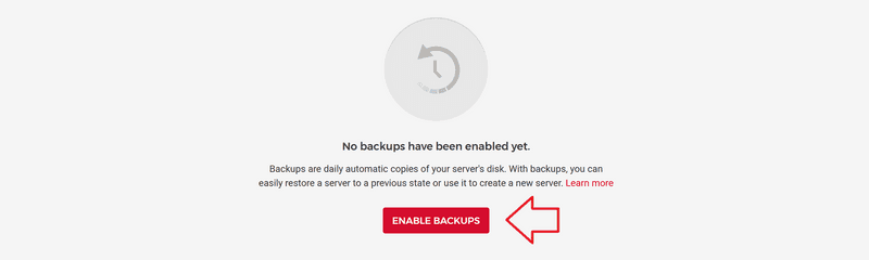 enable-backup