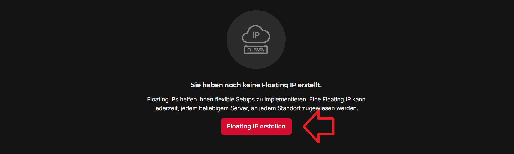 Floating IPs hinzufügen - Hetzner Docs