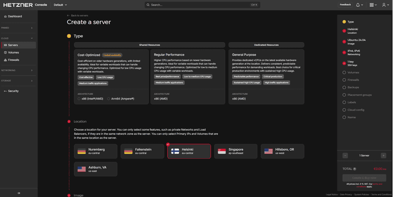 CREATE-SERVER