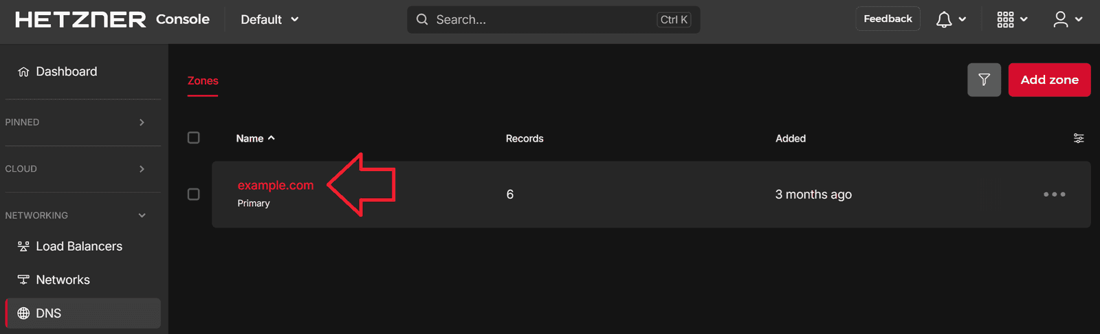 Updating name servers of external domains - Hetzner Docs