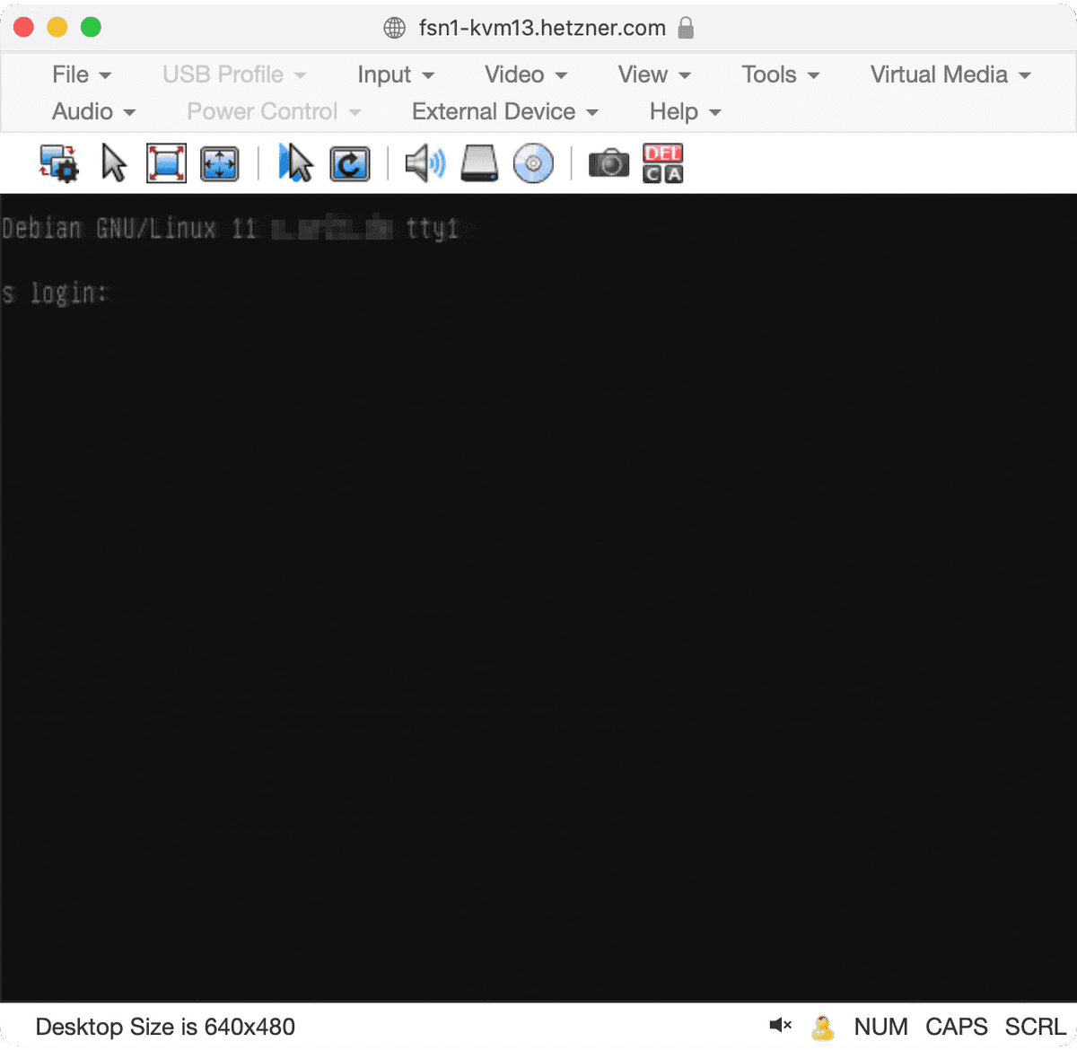 KVM Console Hetzner Docs