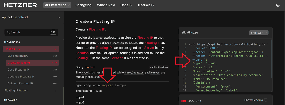 Api Heer Using the API - Hetzner Docs
