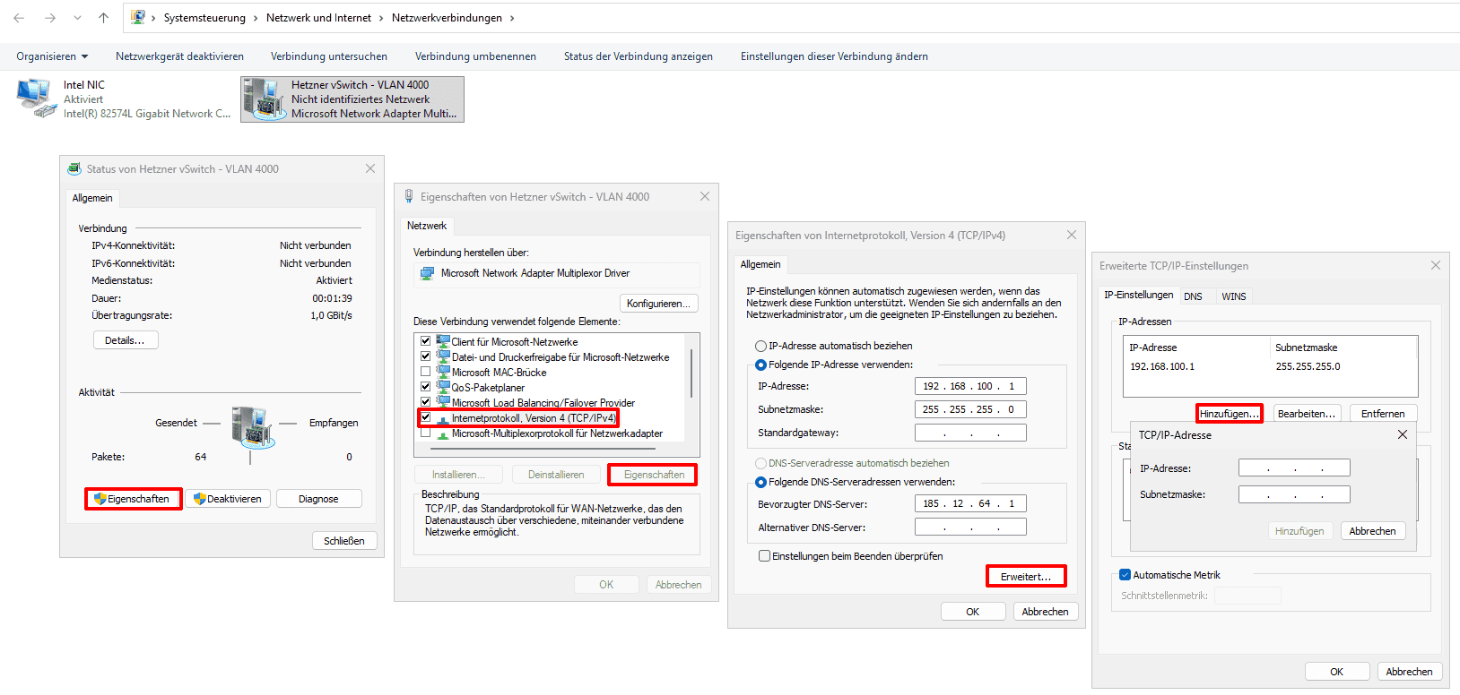 vSwitch für Windows Server - Hetzner Docs