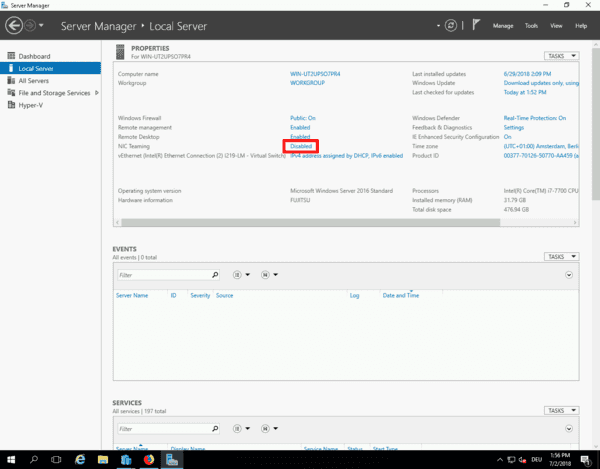 Windows vlan nic teaming