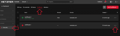 FAQ - Hetzner Docs