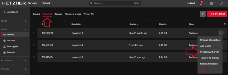 snapshot-server